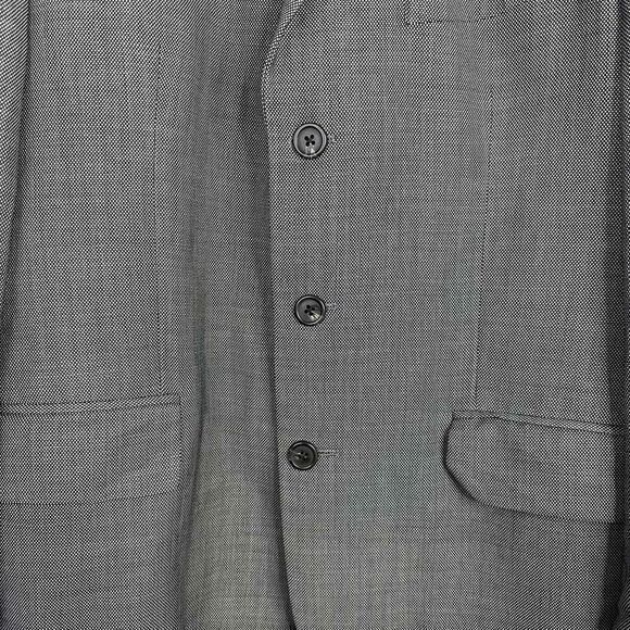 Ralph Lauren Blazer Men's Size 40R Gray Shepard Check Wool Cashmere Blend Jacket - Picture 3 of 10